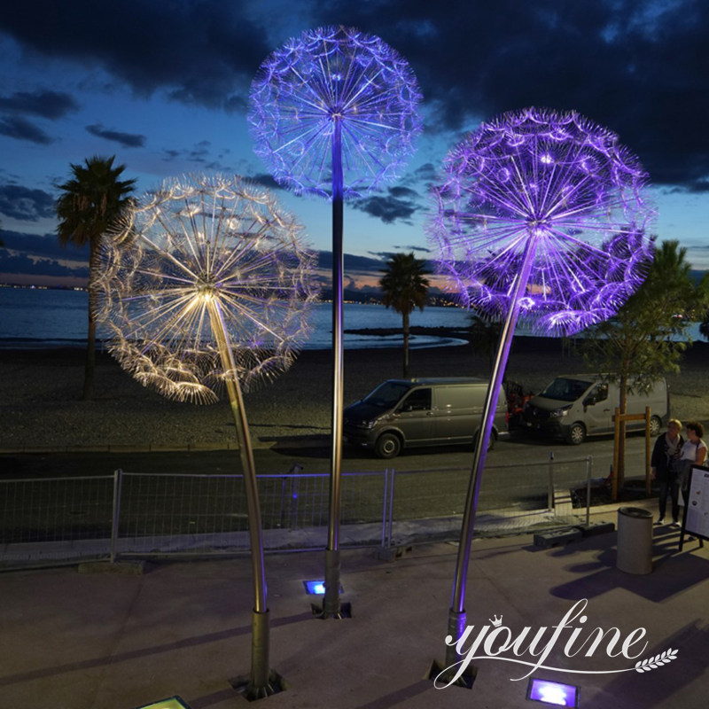 dandelion sculpture