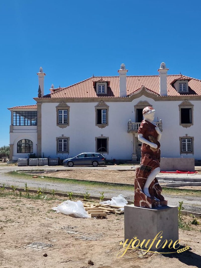 marble four season statues for garden