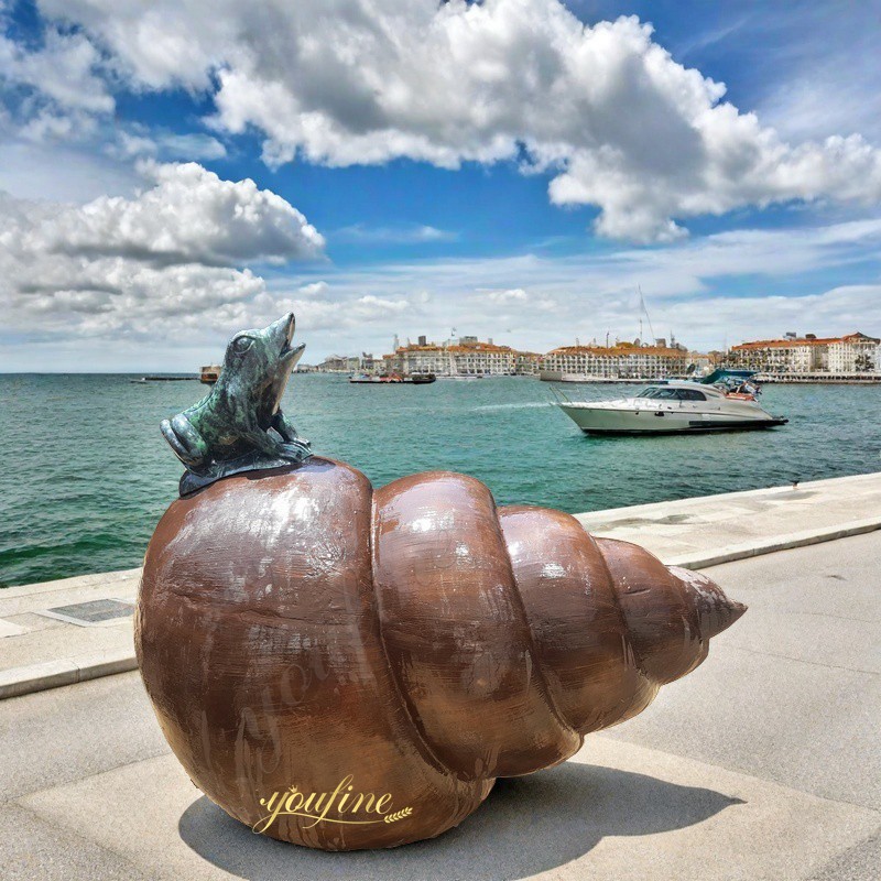 Giant Bronze Seashell Sculpture BSO-027