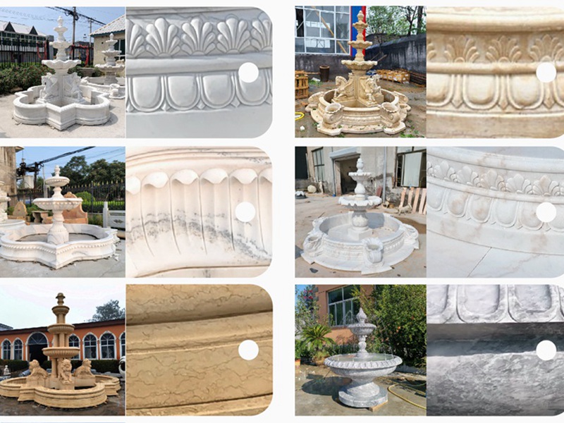 more Marble Colors for fountain
