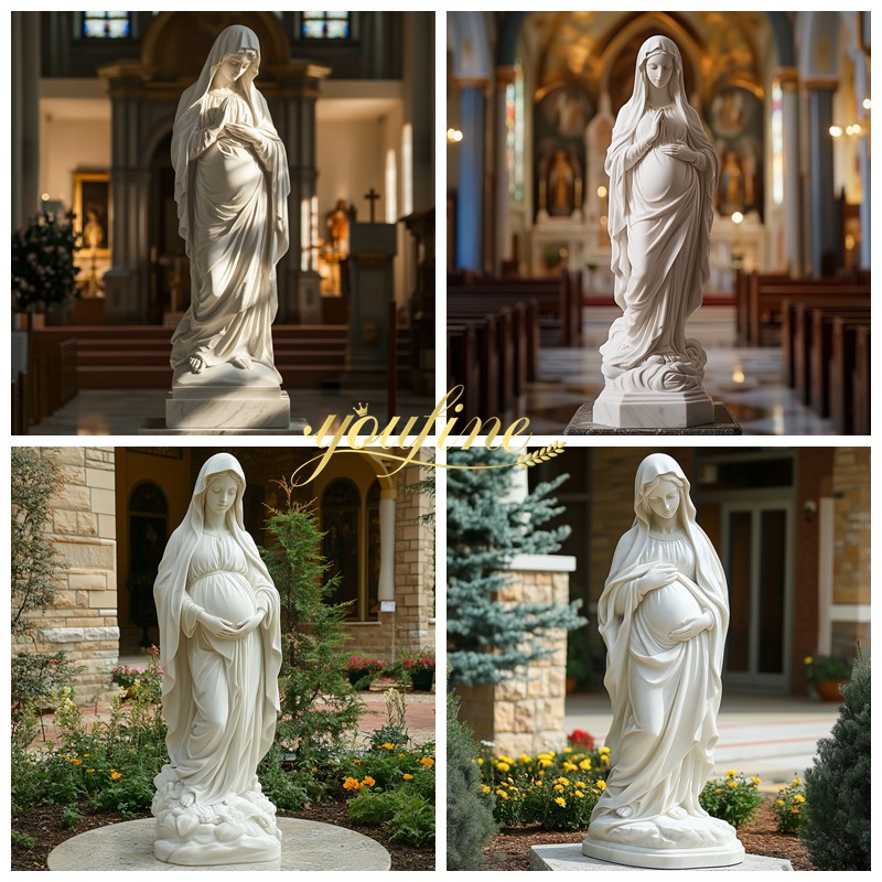 more pregnant virgin mary statues