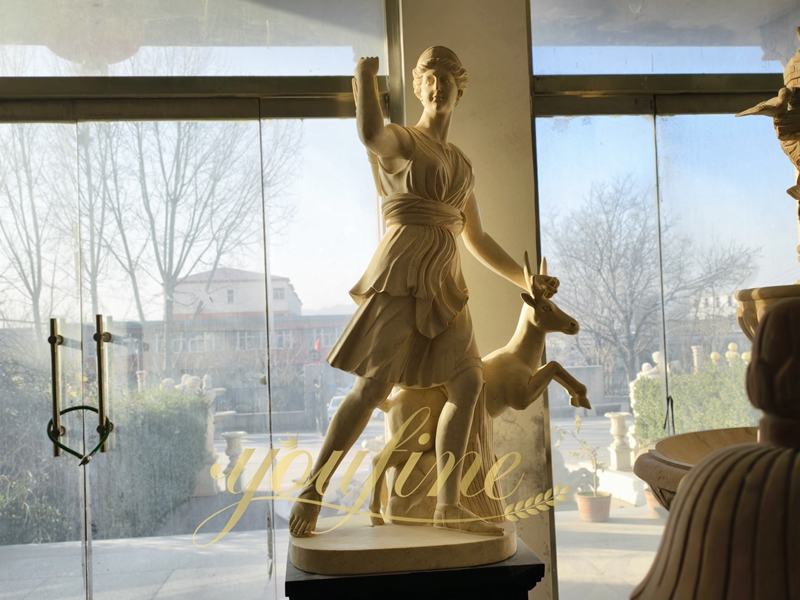 marble Diana Sculpture