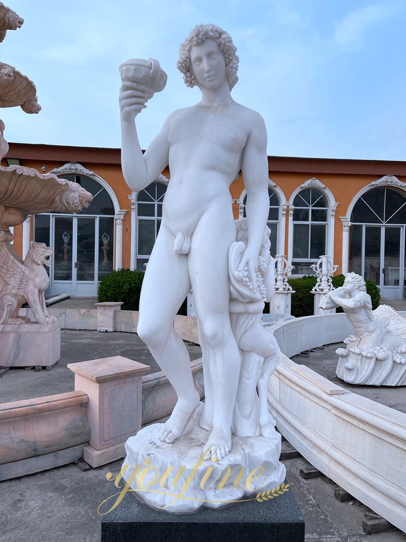 marble Sculpture of Dionysus
