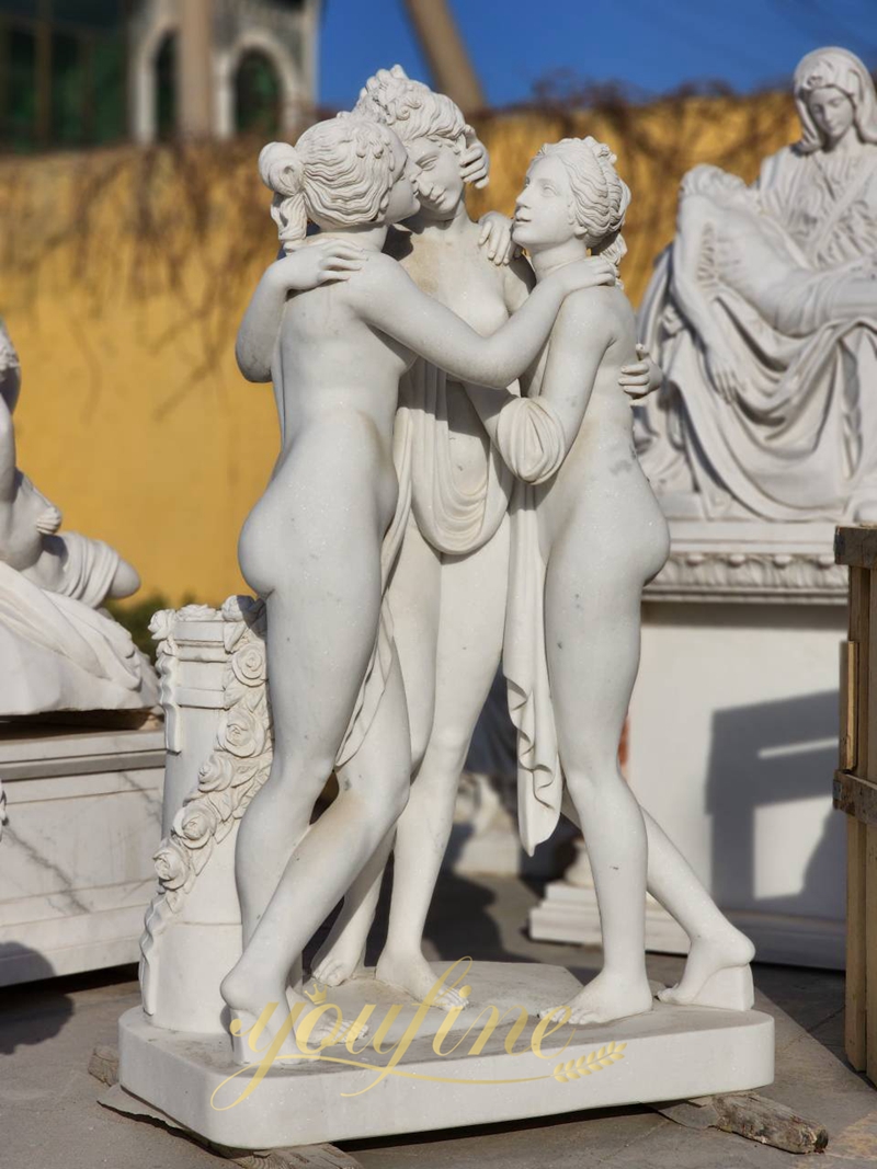 marble Three Graces Sculpture
