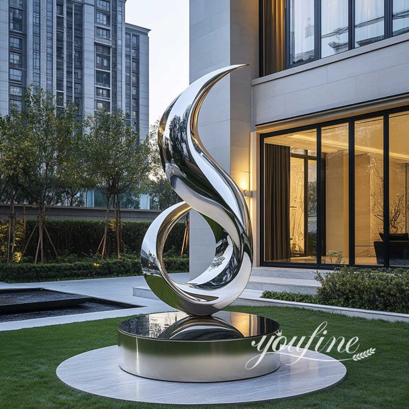 Custom Modern Metal Sculpture SSA-079