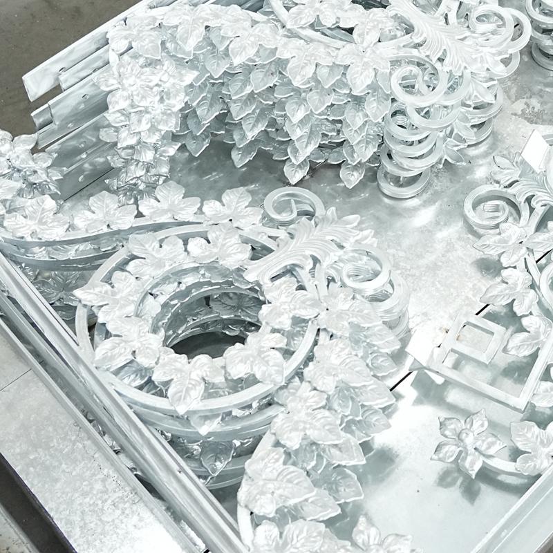 exquisite galvanized decoration for custom iron greenhouse
