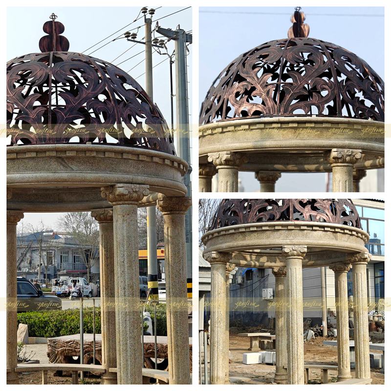natural Granite Stone Gazebo