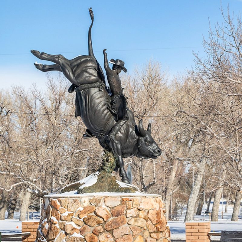 Lane Frost sculpture