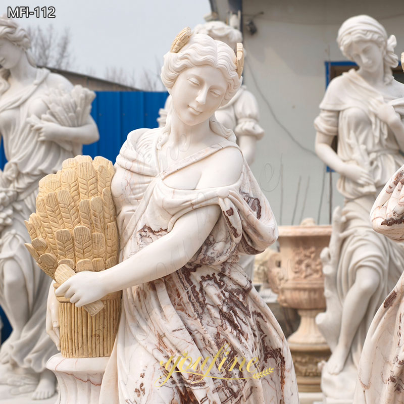 Life Size Harvest Goddess Statue