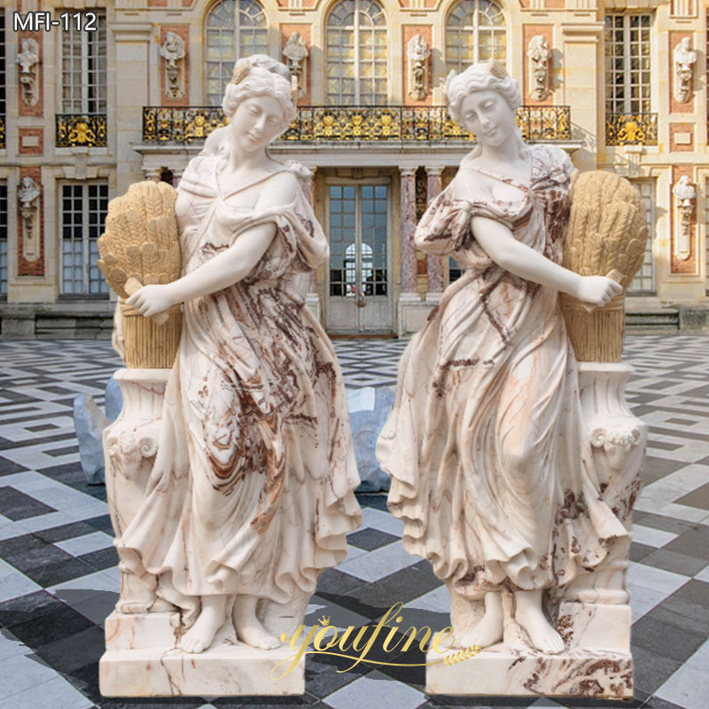 Life Size Marble Harvest Goddess Statue for Sale MFI-112