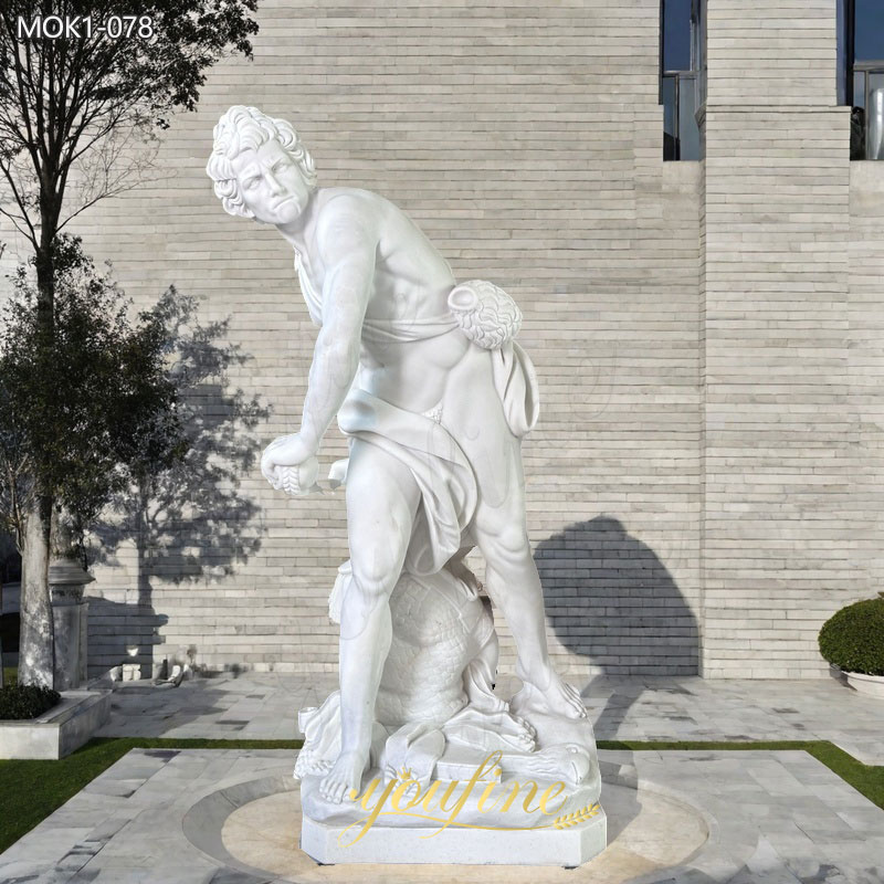 Life size Marble Bernini David Statue replica for sale MOK1-078