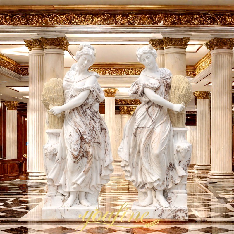 Marble Harvest Goddess Statue
