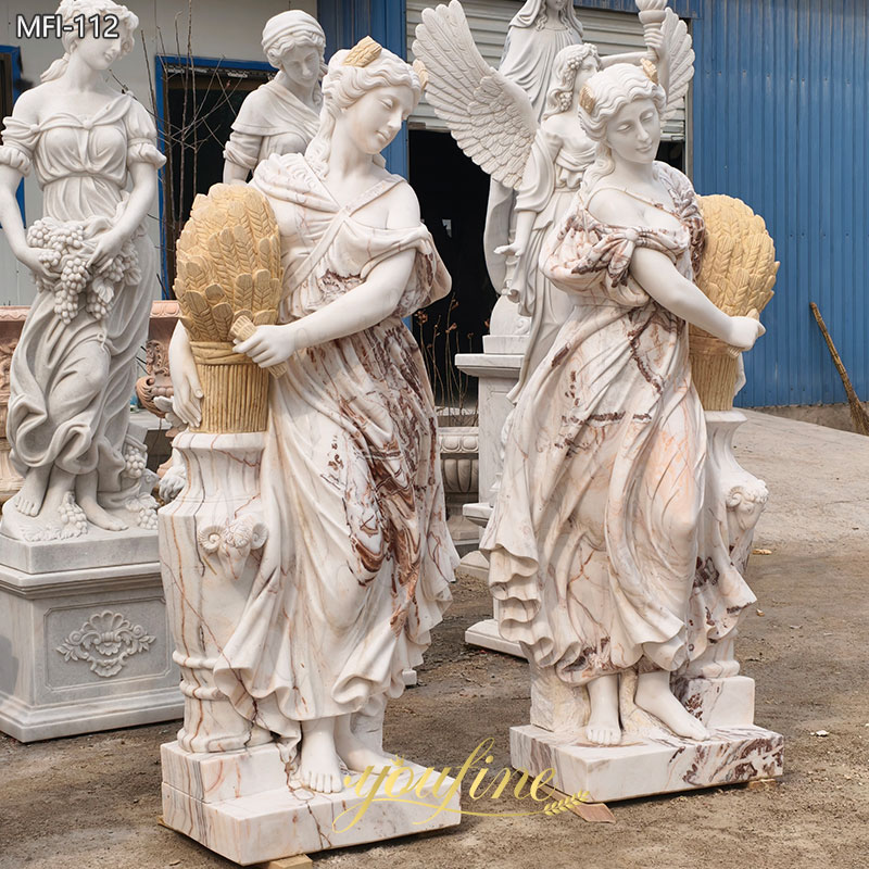 Marble Harvest Goddess Statue