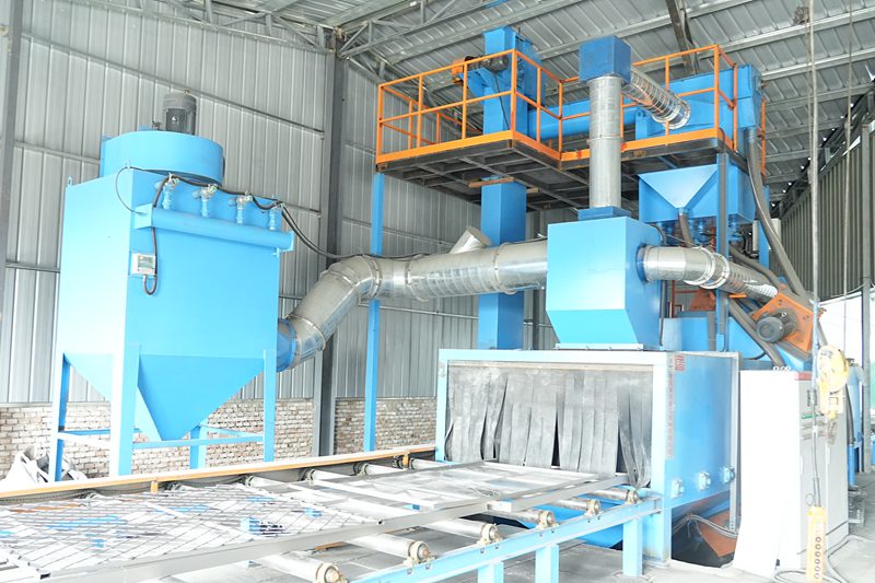 large professional sandblasting machine for wrought iron greenhouse
