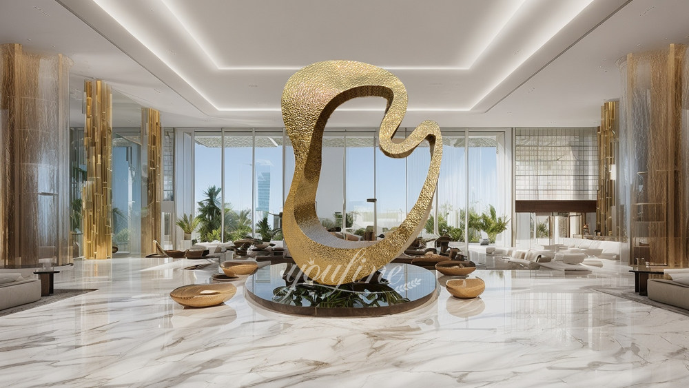 luxury metal sculpture