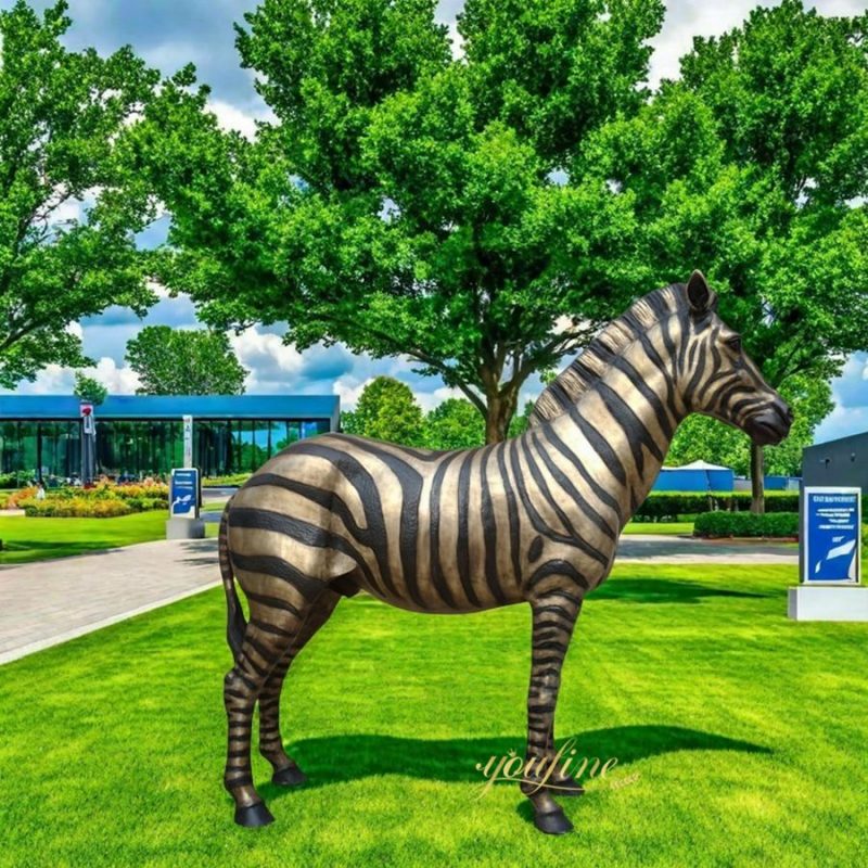 realistic Zebra statues