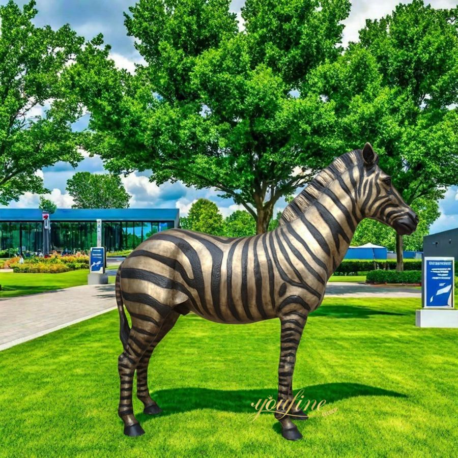 realistic Zebra statues