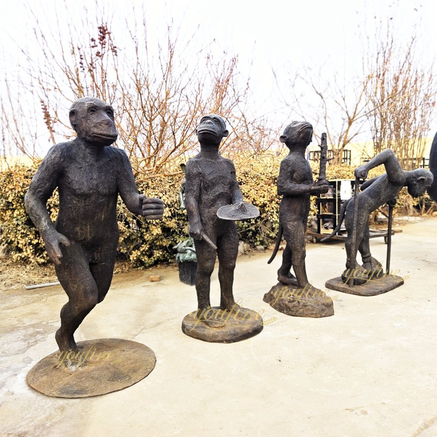 standing Monkey Sculpture