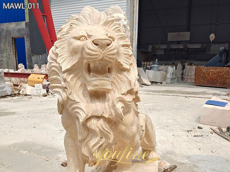 4 Feet High Lion Statue