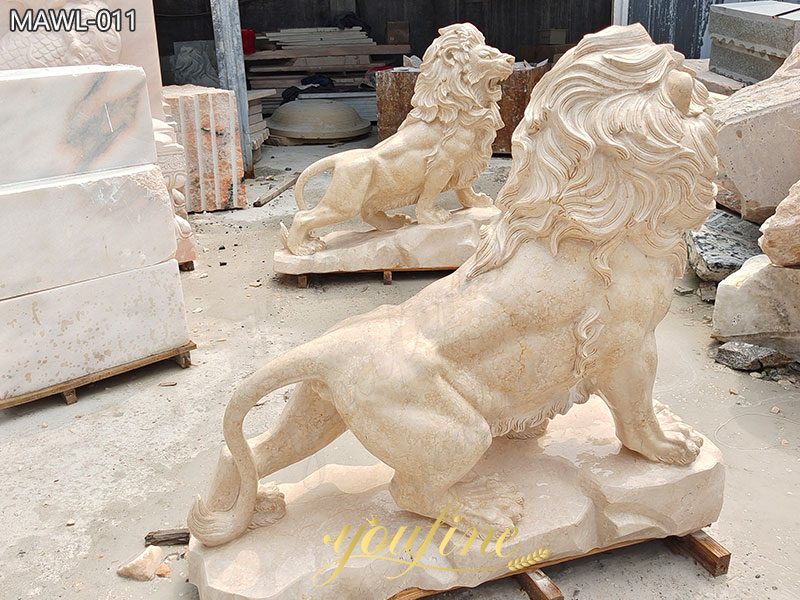 Lion Statue Decorative Garden