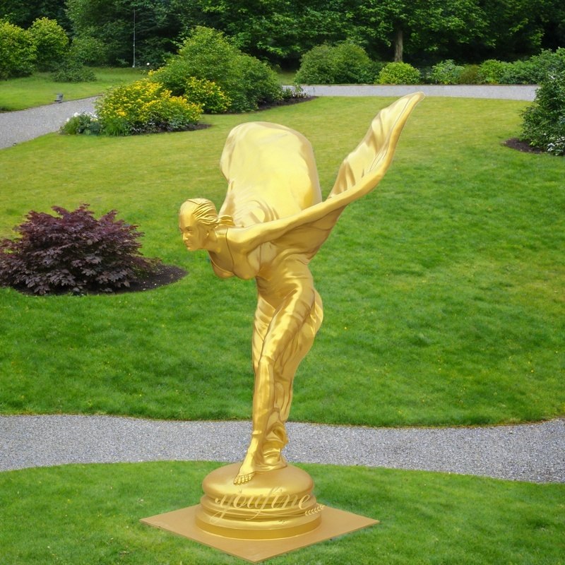 Bronze Spirit of Ecstasy Statue