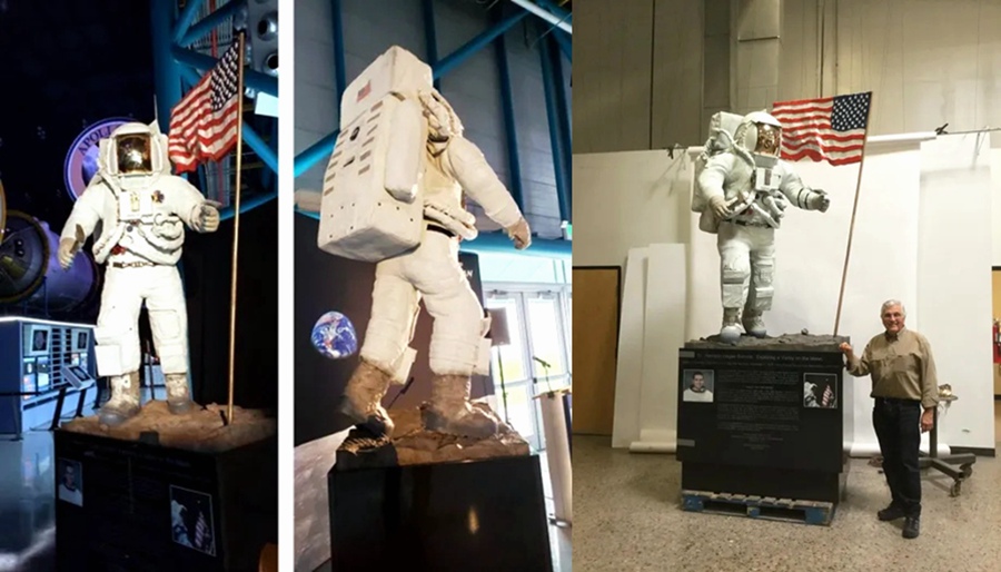 Custom Astronaut Statue