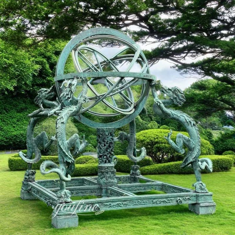 Large Bronze Armillary Sphere