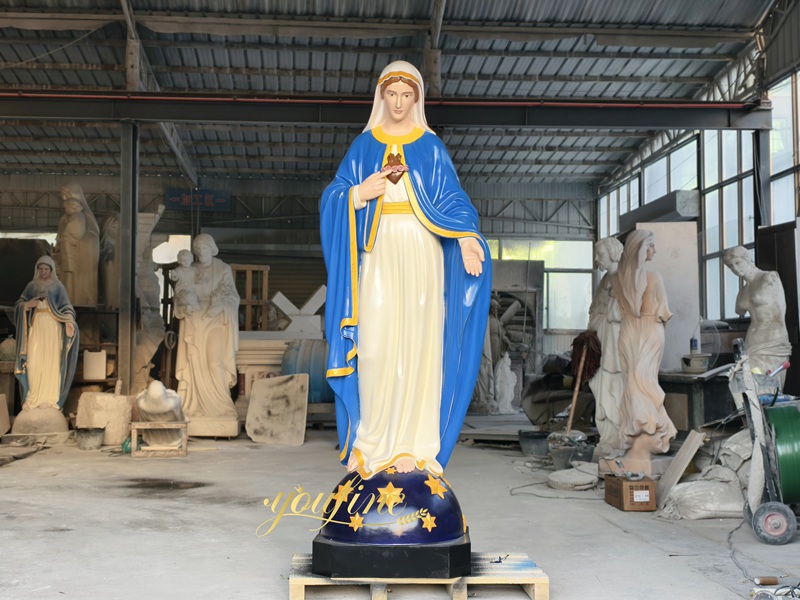 MARBLE VIRGIN MARY Statue for sale
