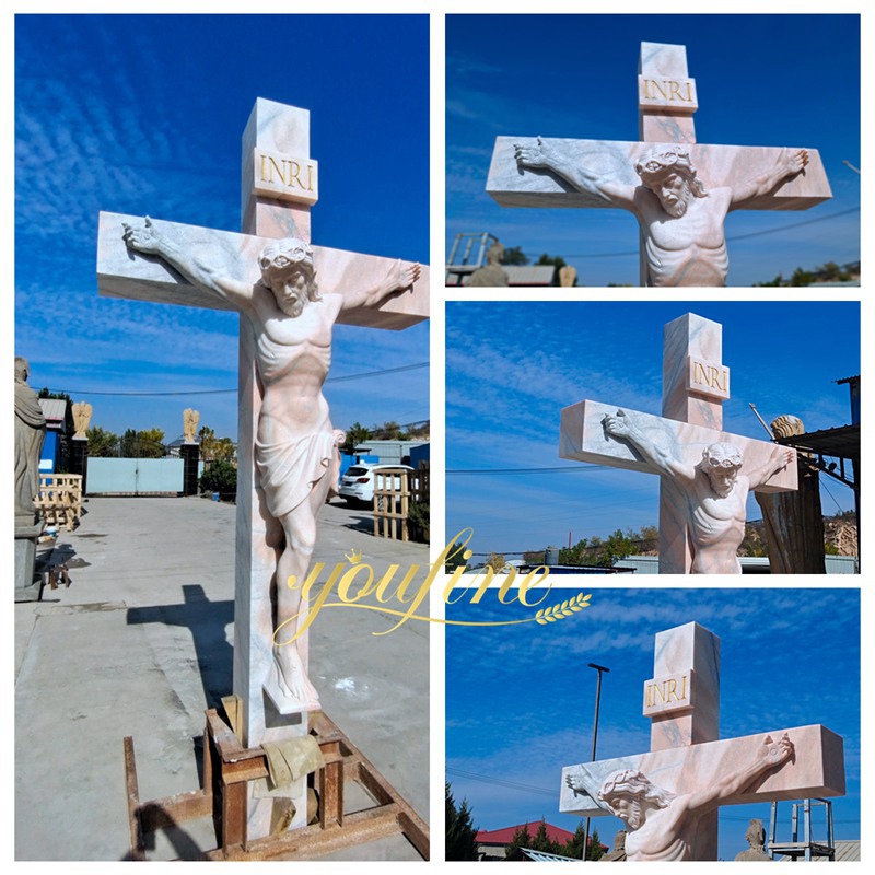 Religious Marble altar jesus statue