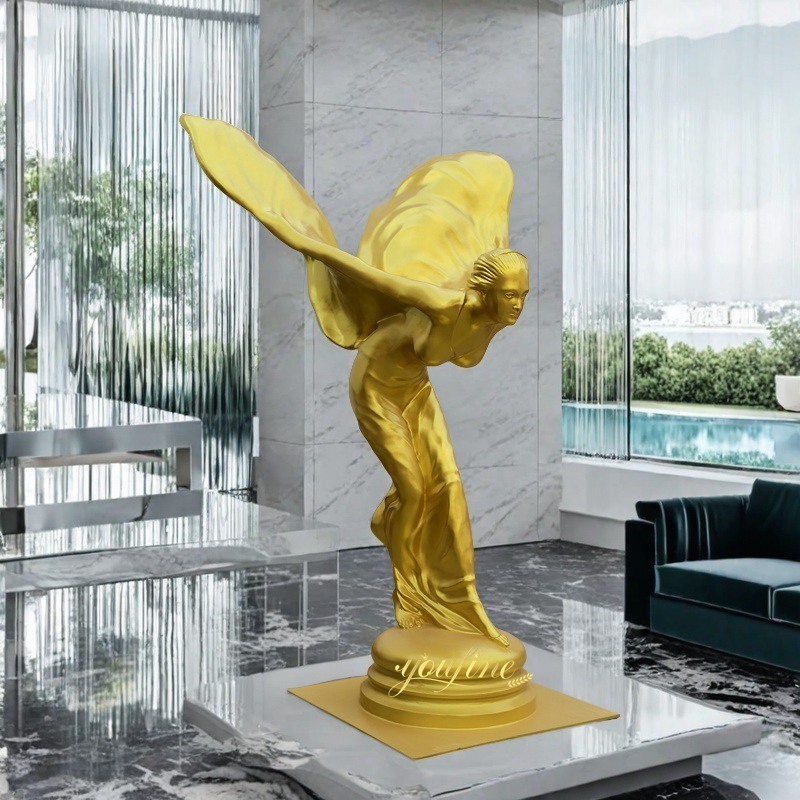 lifesize Bronze Spirit of Ecstasy Statue BFI-162