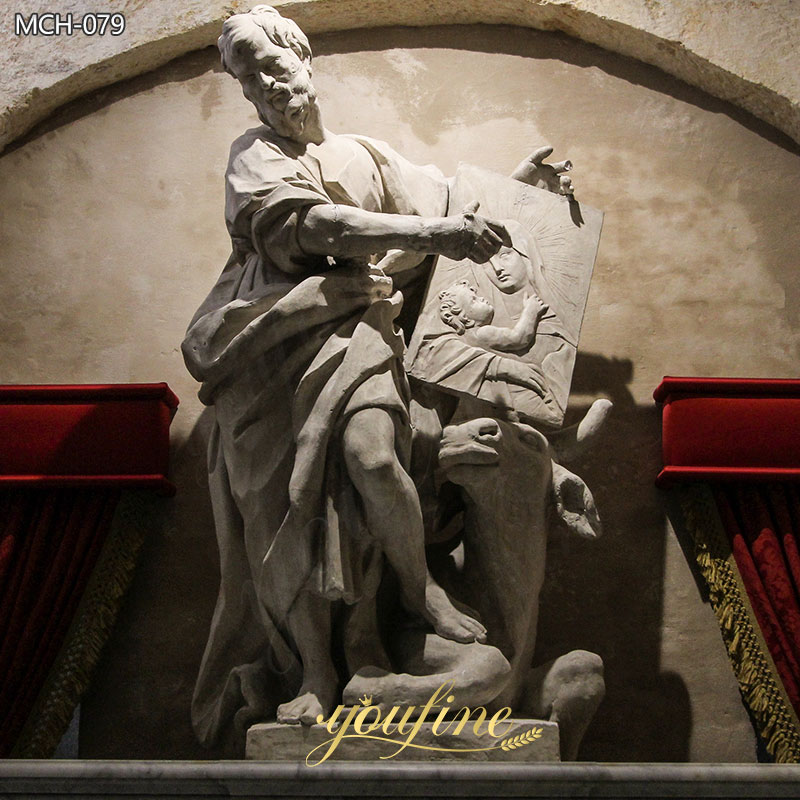 St Luke statue