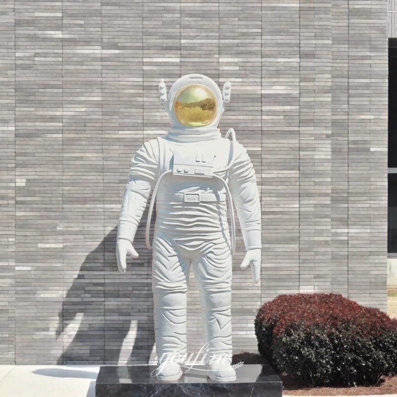 White Astronaut Statue