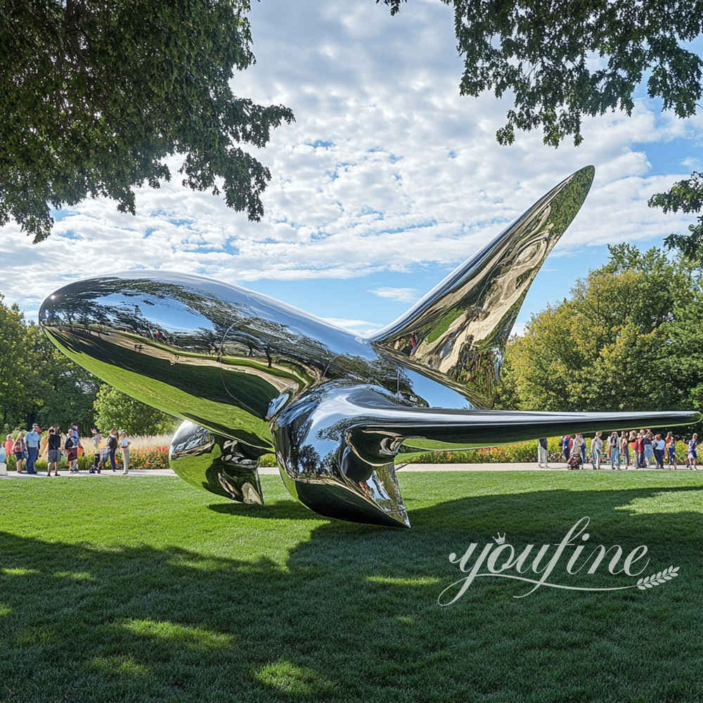 metal airplane sculpture