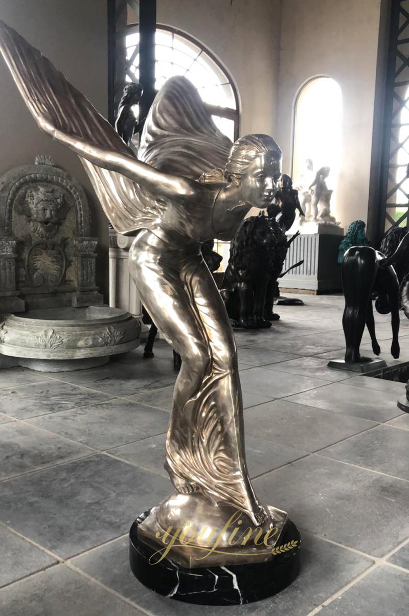 lifesize Spirit of Ecstasy Statue