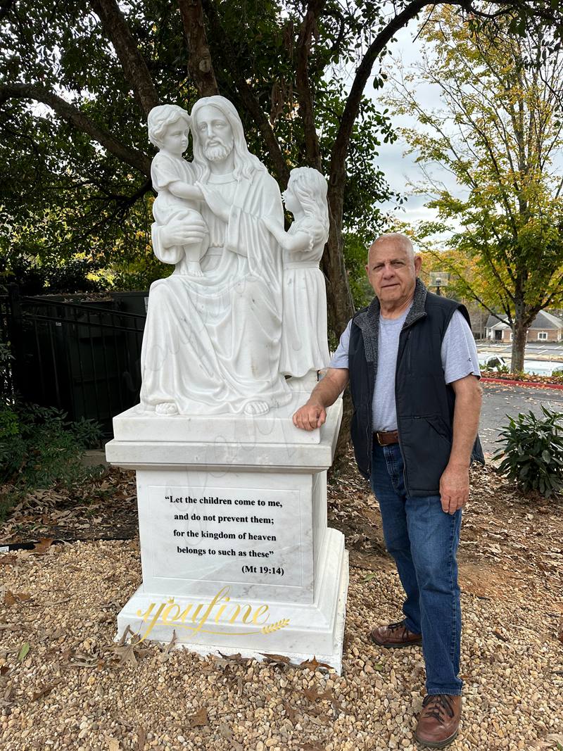 jesus and children statue feedback