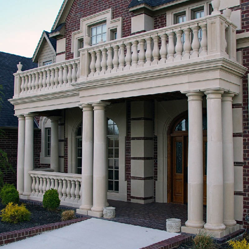 Application Scenario of marble columns (1)