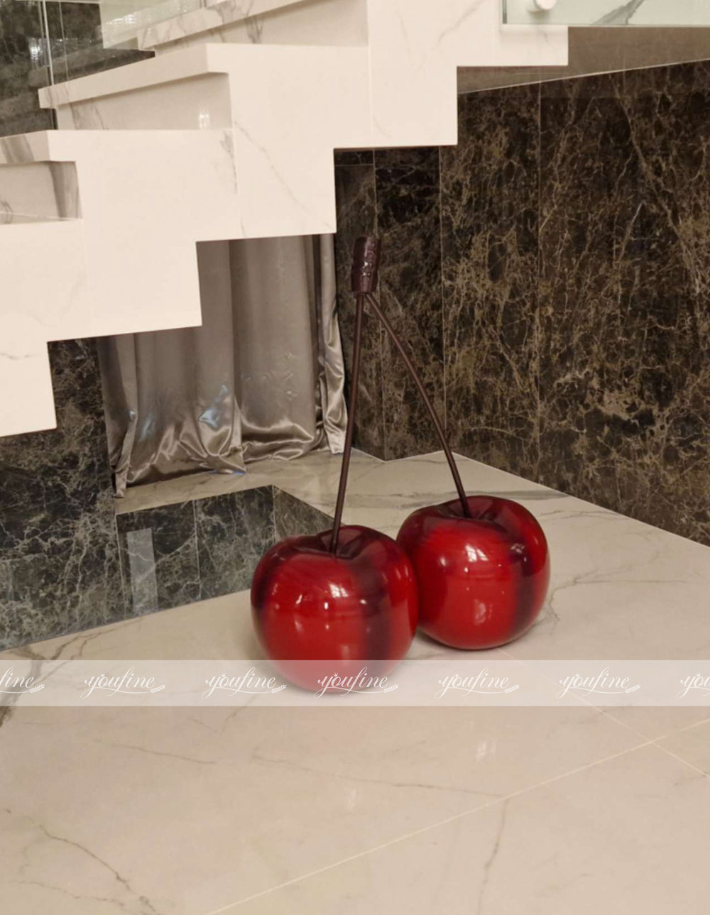 stainless steel cherry sculptures Feedback