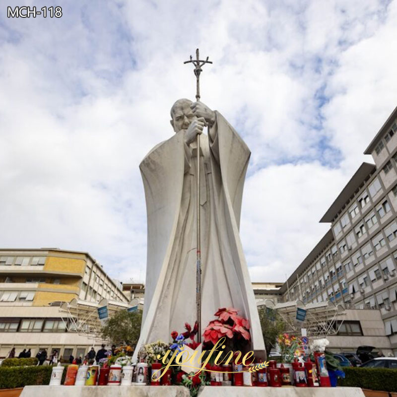 Life Size Pope Francis Statue