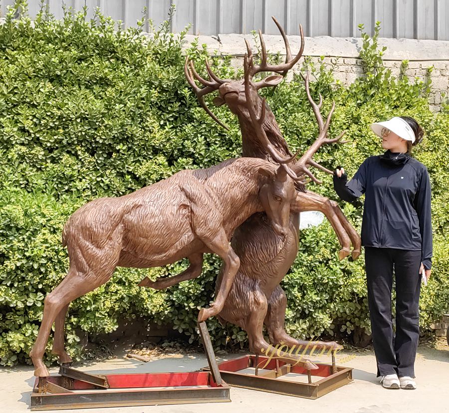 Top 5 Dynamic Stag Duel Sculptures