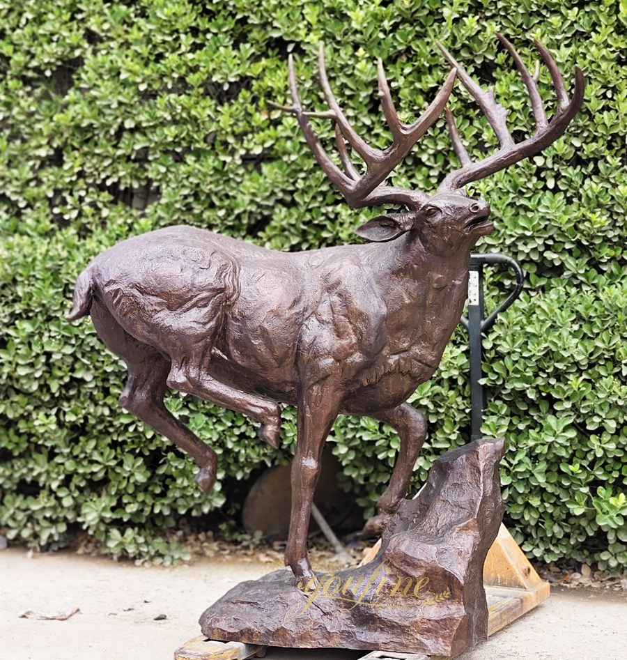 Top 7 Running Stag Sculpture art