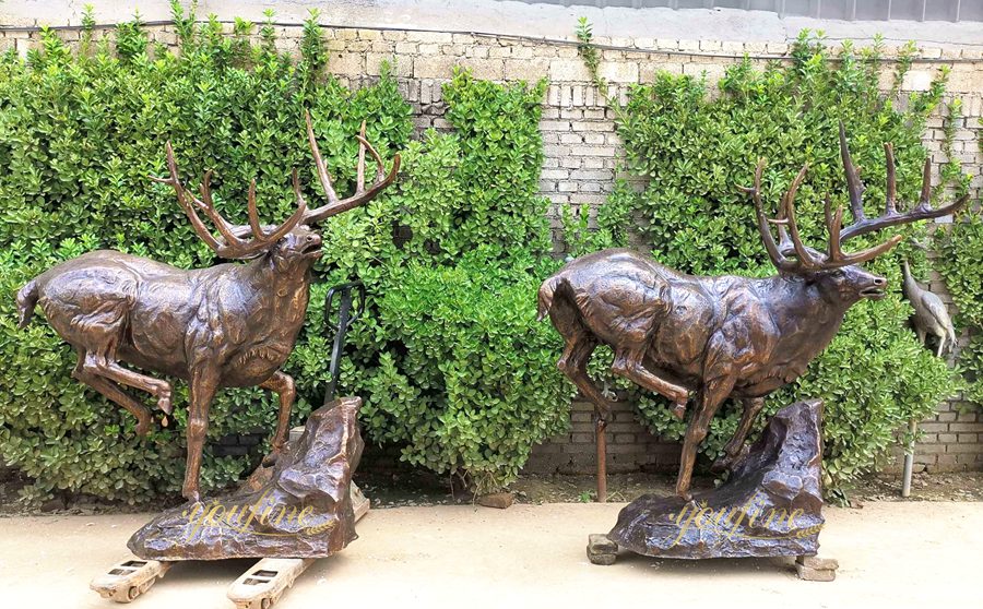 Top 7 Running Stag Sculpture
