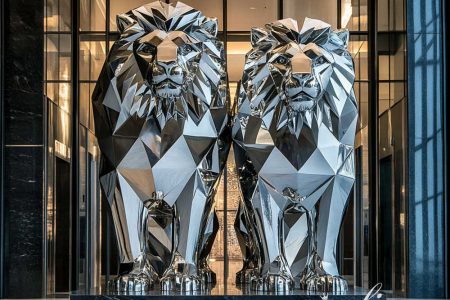 Top 8 Stainless Steel Animal Sculptures for Hotels and Resorts
