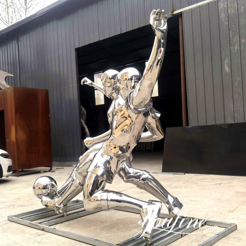 hand forged human sculpture