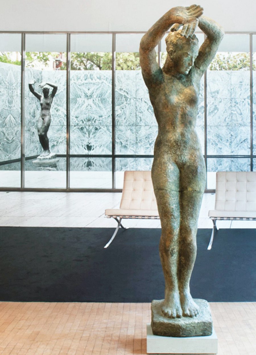 Famous Artist Georg Kolbe Bronze Sculpture