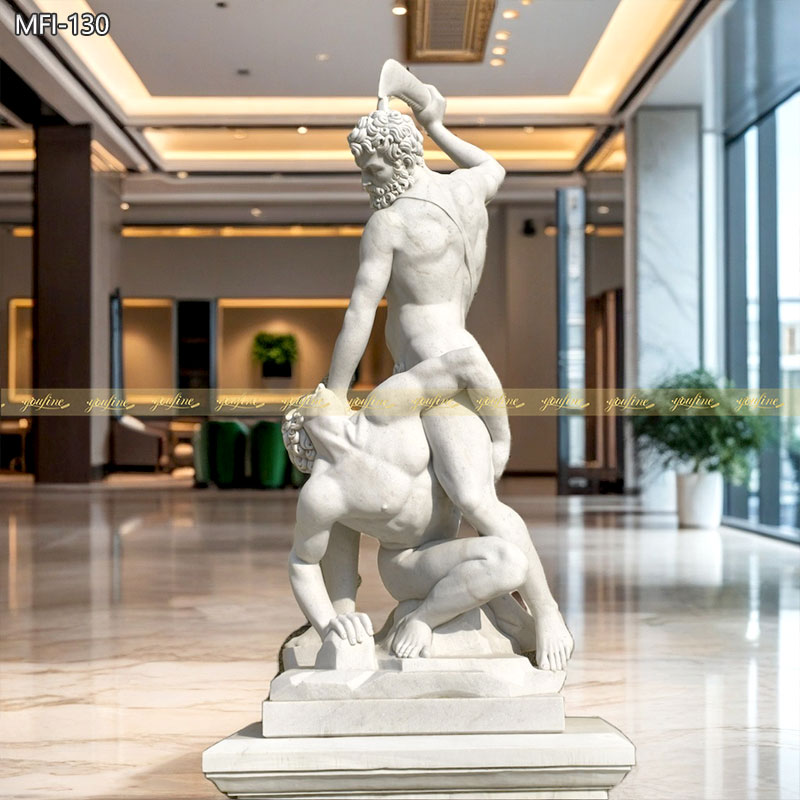 Marble Samson Slaying a Philistine