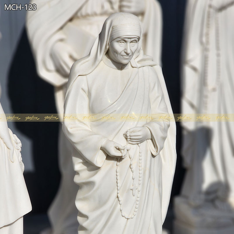 St. Teresa of Calcutta marble Statue