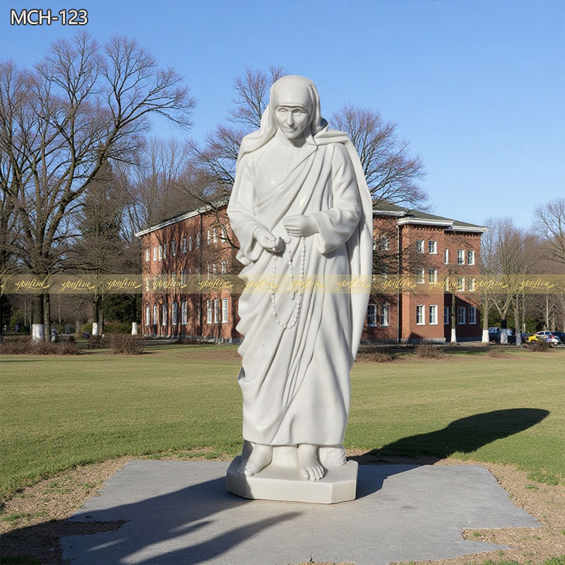 St. Teresa of Calcutta marble Statue