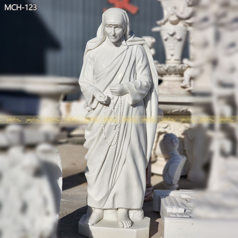 St. Teresa of Calcutta marble Statue