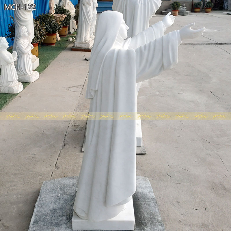 female saint statue