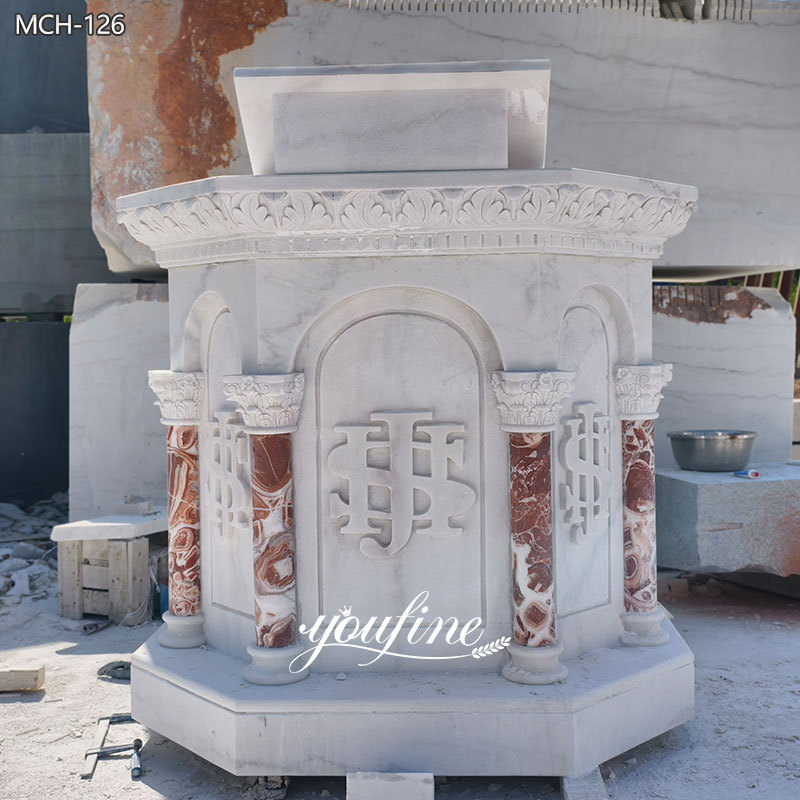 marble church pulpit podium